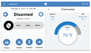 Temperature Panel